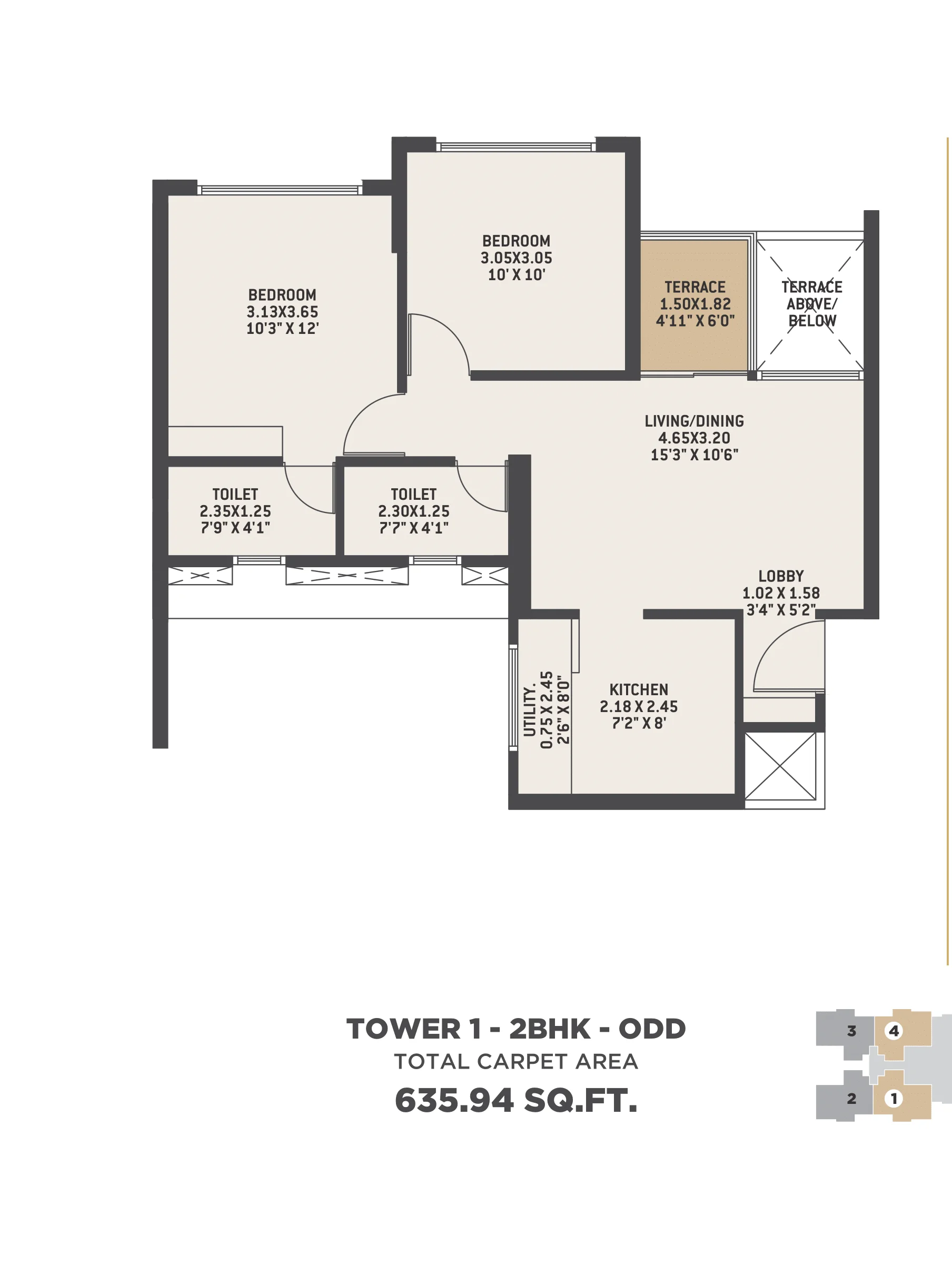 VTP Ephoria floor plan